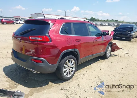 2014 Jeep Cherokee Limited z USA, uszkodzony, nr VIN 1C4PJLDS9EW161914